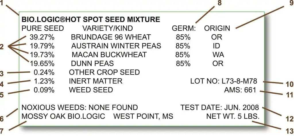 seed-label