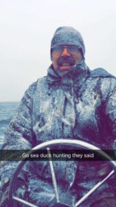 go sea duck hunting