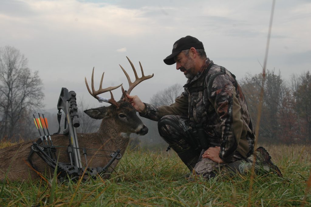 whitetail harvested with a crossbow