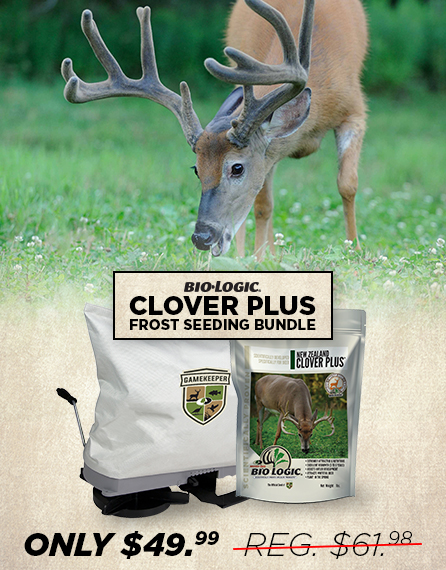 clover plus food plot seed and hand seeder only $49.99